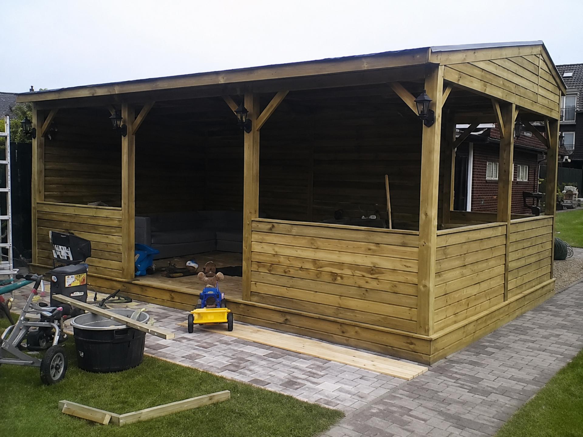 Pergola Op Maat Bouwmaten