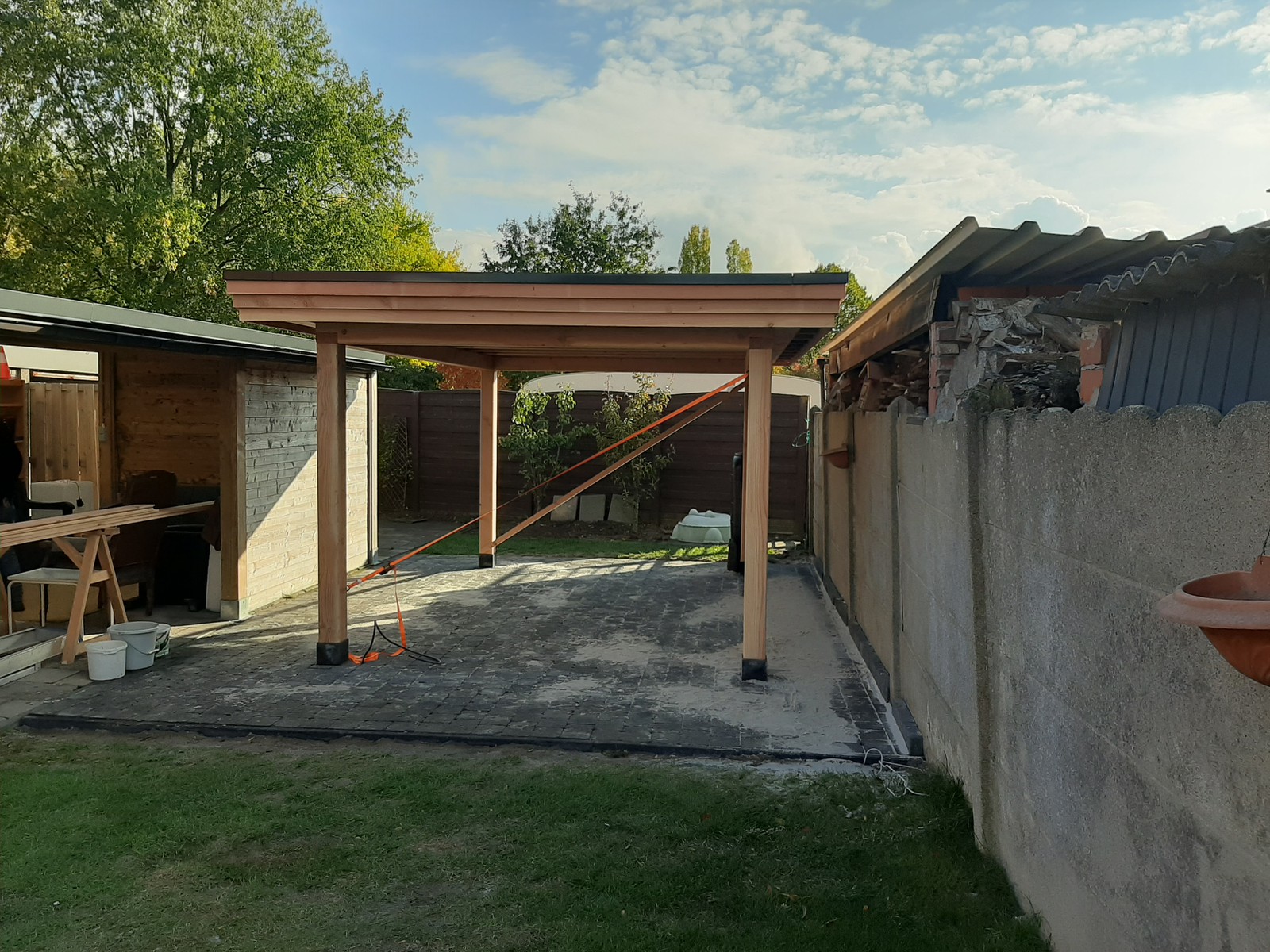 Pergola Uit Hout Bouwmaten