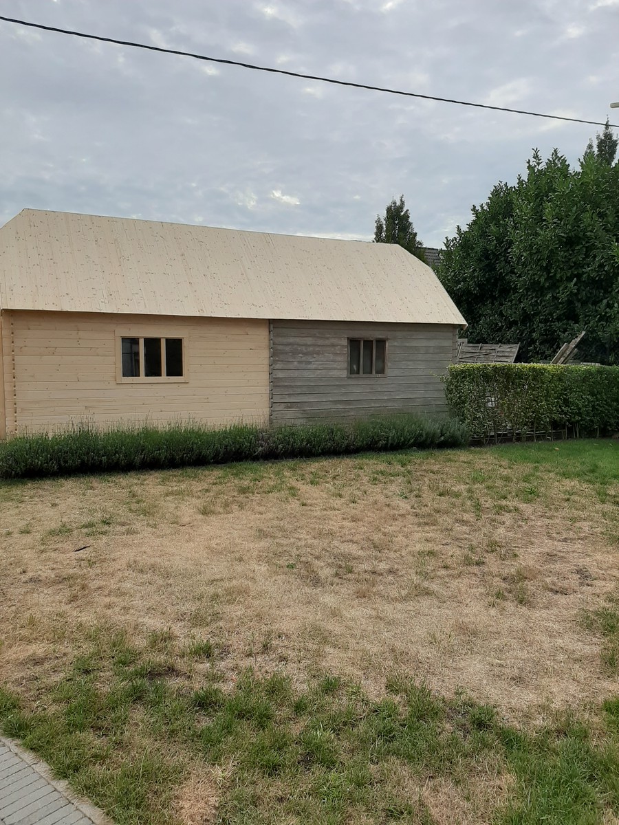 Thuinhuis Uit Hout Bouwmaten