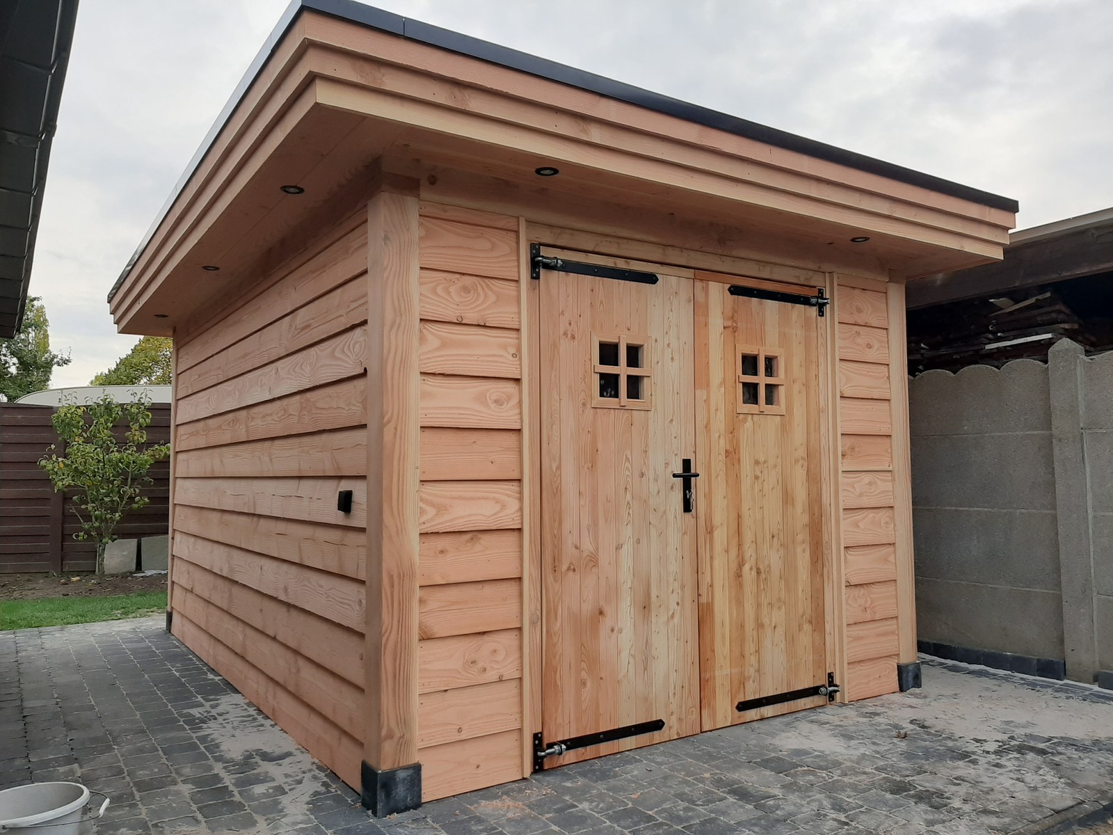 Thuinhuis Uit Hout Op Maat Bouwmaten